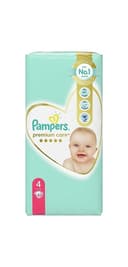 پوشک پمپرز سایز چهار بسته 52 عددی Pampers